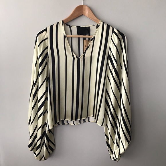 No. 6 Tops - NWT No. 6 Store x Adam et Rope Balloon Blouse